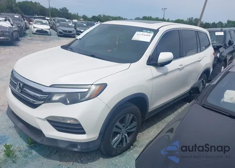2016 Honda Pilot Ex-L из США, поврежденный, VIN 5FNYF5H50GB054960